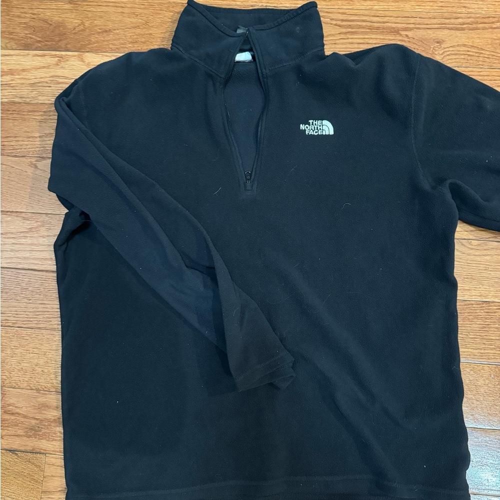 The North Face Black Quarter-Zip Pullover